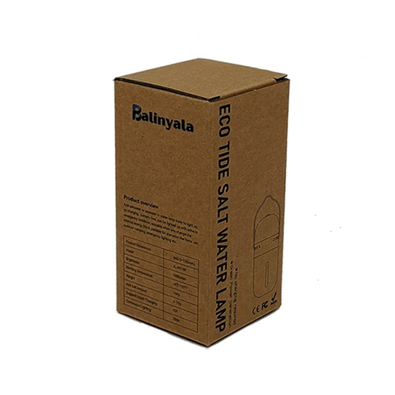 Balinyala Salt Water Capsule Lamp – Compact LED for Outdoor Use